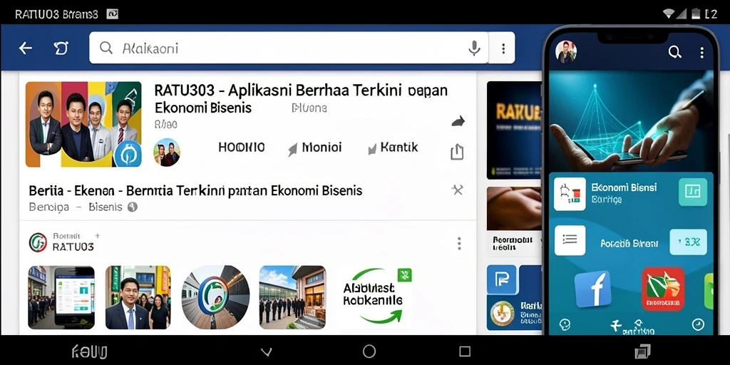 Tampilan antarmuka RATU303 yang modern dan informatif.