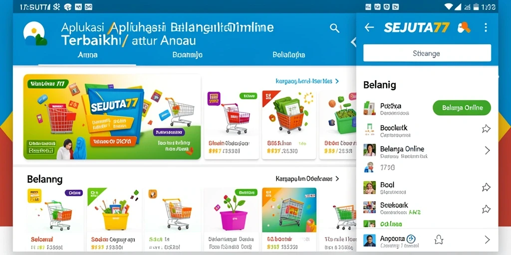 Antarmuka pengguna SEJUTA77 yang menarik dan mudah dinavigasi.