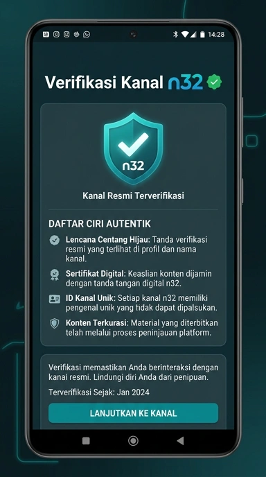 Kanal Resmi n32 untuk Pengguna Android Indonesia